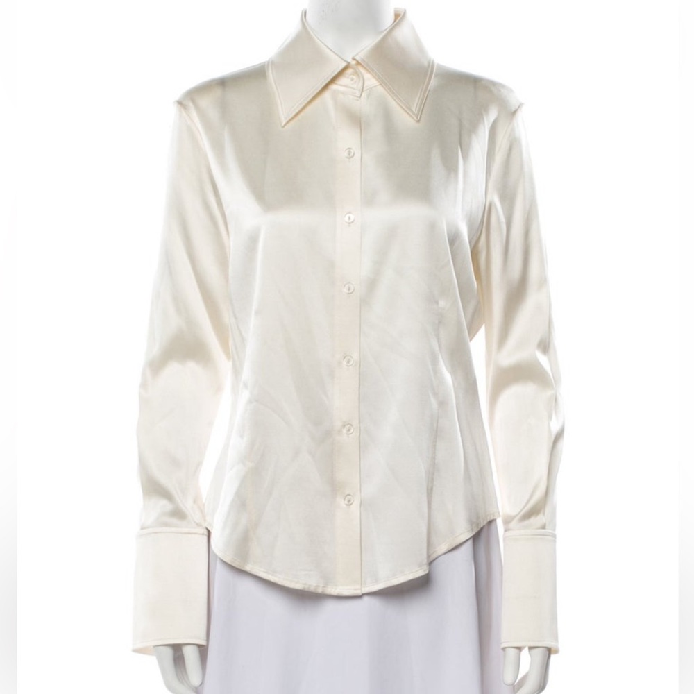 St John Cream Women's Blouse